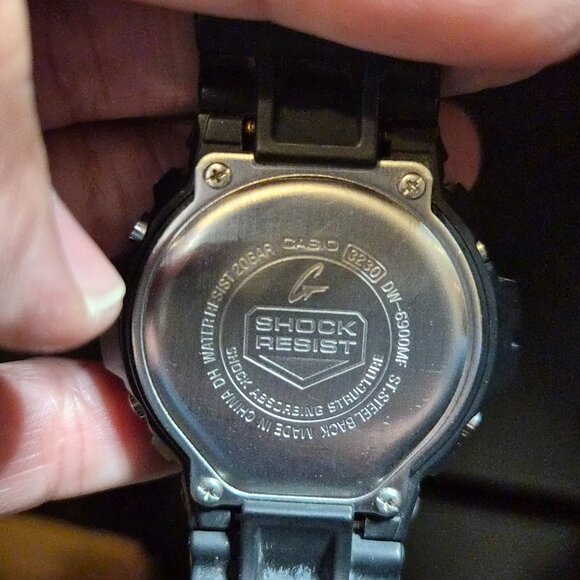 Casio G Shock digital good shape Black and purple - Picture 4 of 14